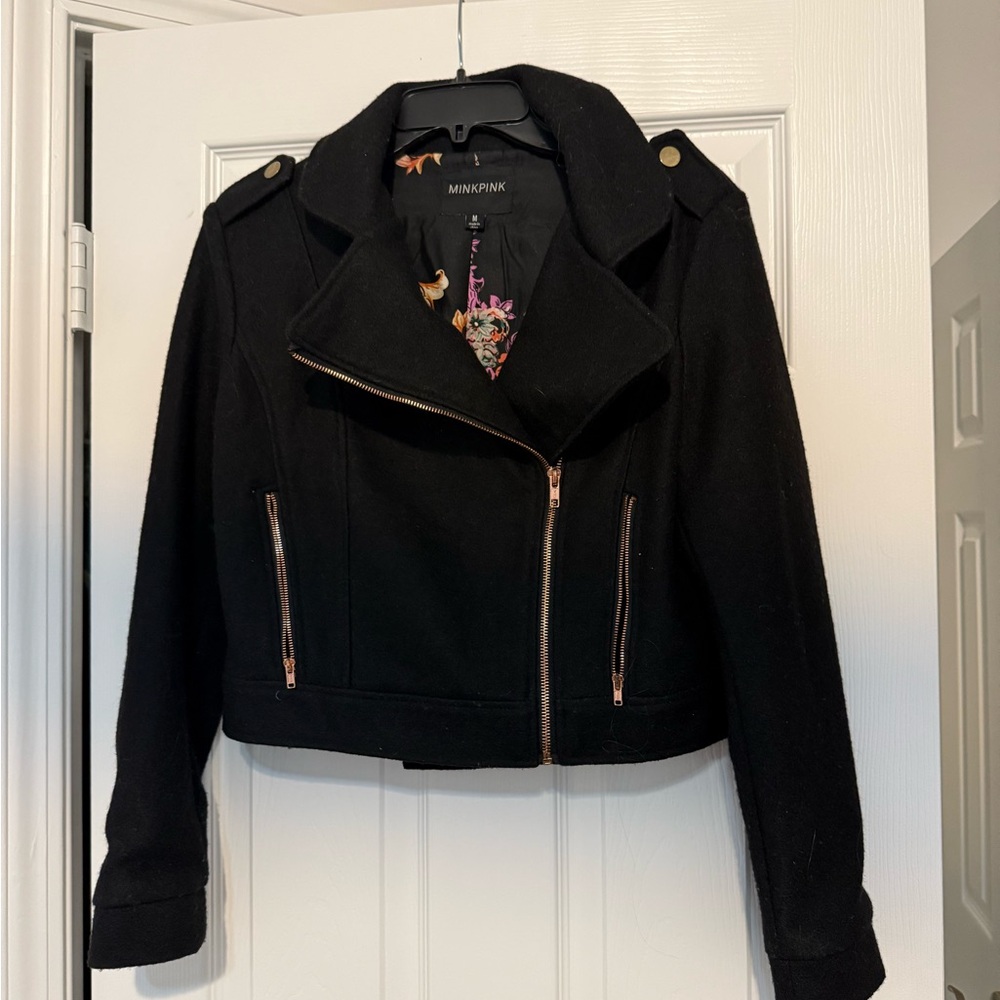MinkPink Women's Black Jacket